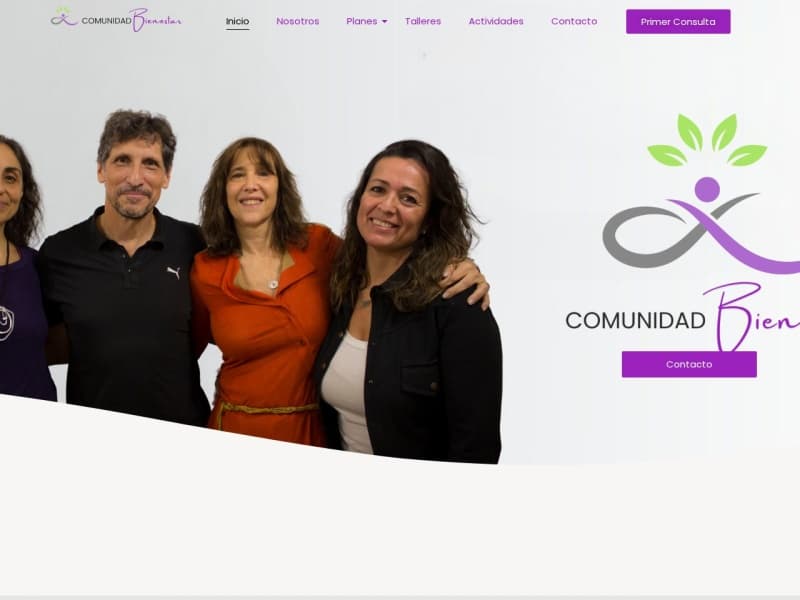 Captura de Comunidad Bienestar